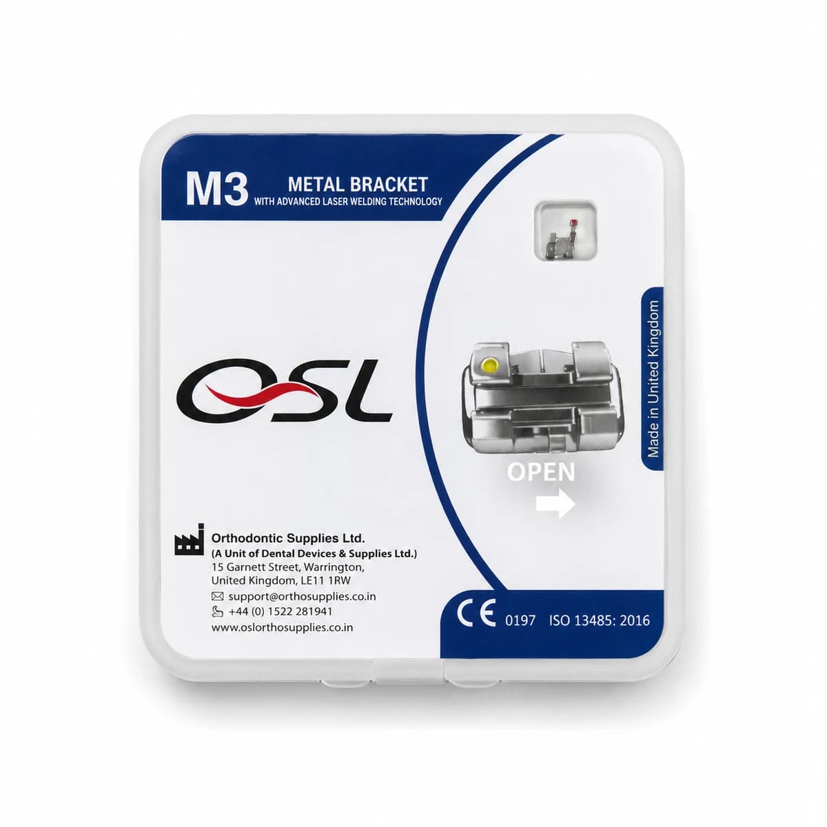OSL M3 Metal Orthodontic Bracket Kits
