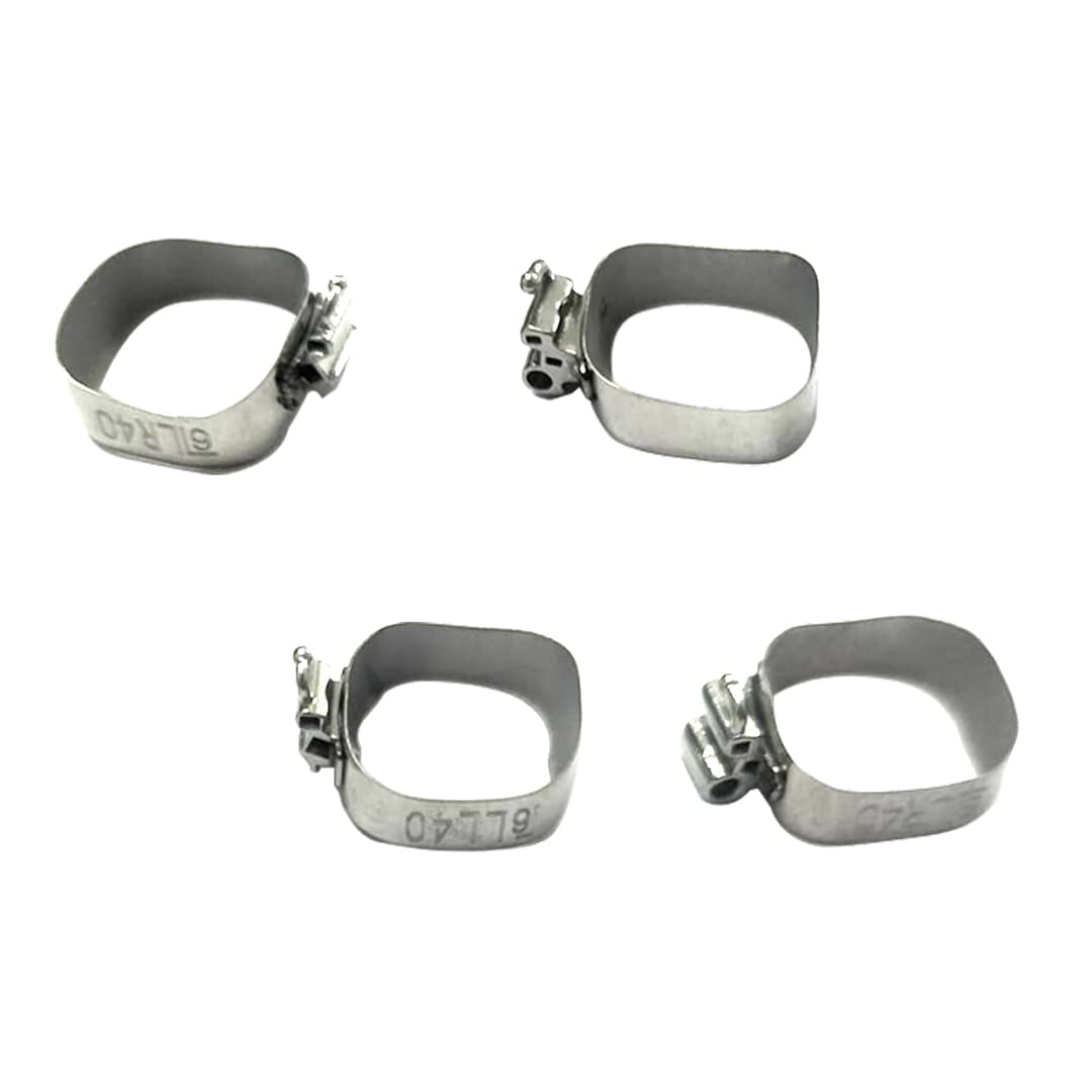 1ST MOLAR PREWELDED -ROTH 0.018- U3/L2 MOLAR BANDS (PACK OF 4)
